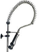 Rubinetto alto per cucina professionale doppia uscita