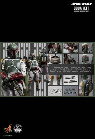Figurine Hot Toys QS003 - Star Wars 6 : Return Of The Jedi - Boba Fett Standard Version