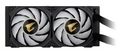 Refroidisseur Gigabyte « AORUS WATERFORCE X 240 », boîtier universel, refroidissement liquide, ventilateurs 120 mm x 2, 2 150 tr/min, éclairage RVB, « AORUS WATERFORCE X 240 » (timbre vert 2,00 lei)