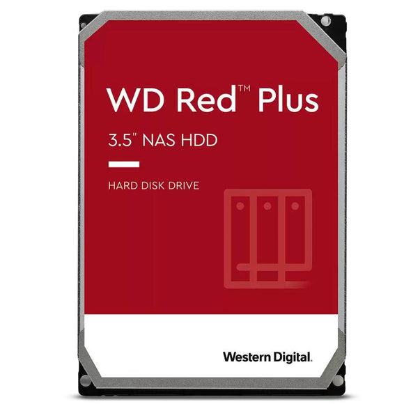WD Red Plus 10TB SATA 6Gb/s 3.5inch 256MB cache 7200Rpm Internal HDD Bulk