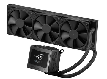 ASUS ROG RYUJIN III 360 AiO CPU Liquid Cooler w. 3.5"" LCD, 3x Noctua iPPC 2000 PWM 120mm (AM5 comp.)