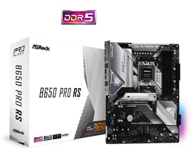 ASRock B650 Pro RS / AMD B650 / AM5 / 4x DDR5 DIMM / 3x M.2 / HDMI / DP / USB-C / ATX