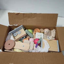 Retour client Ecost Étal de marché en bois de Jabadabado, magasin de jeu, nourriture de jeu de simulation, jouets en bois pour