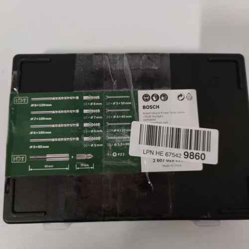 Ecost customer return Bosch 173 Piece Fixing Set