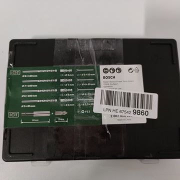 Ecost customer return Bosch 173 Piece Fixing Set