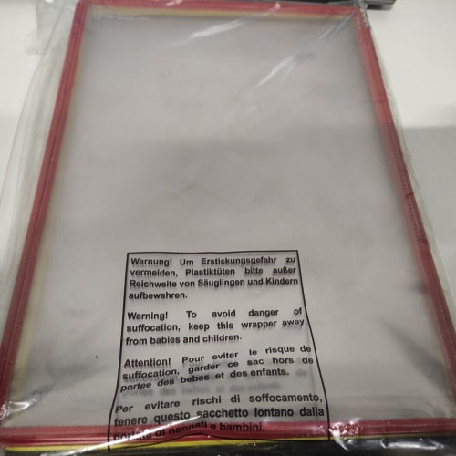 Unité murale de retour client ecost grise avec 5 panneaux a4 assortis