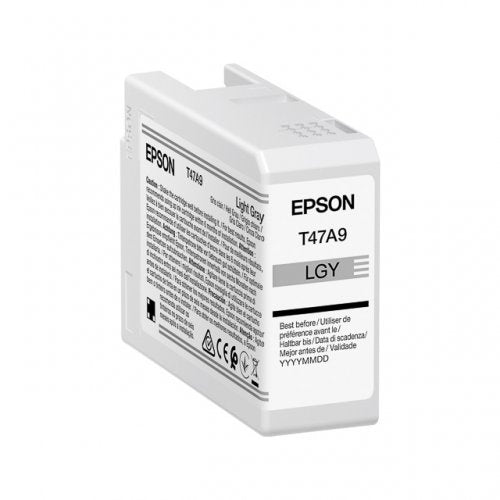 Epson Ink Light Gray T47A9 (C13T47A900) Ink Cartridge, Light grey