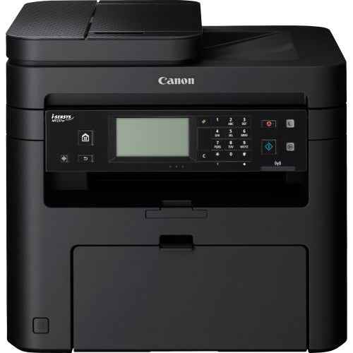 Imprimante laser multifonction Canon i-SENSYS MF237w, noir et blanc, format A4, 23 ppm, USB, Wi-Fi, Ethernet, LAN (SPEC)