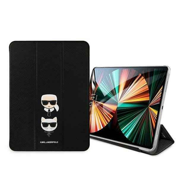 Étui Karl Lagerfeld Saffiano KLFC12OKCK pour tablette Apple iPad 12,9" Pro 2021