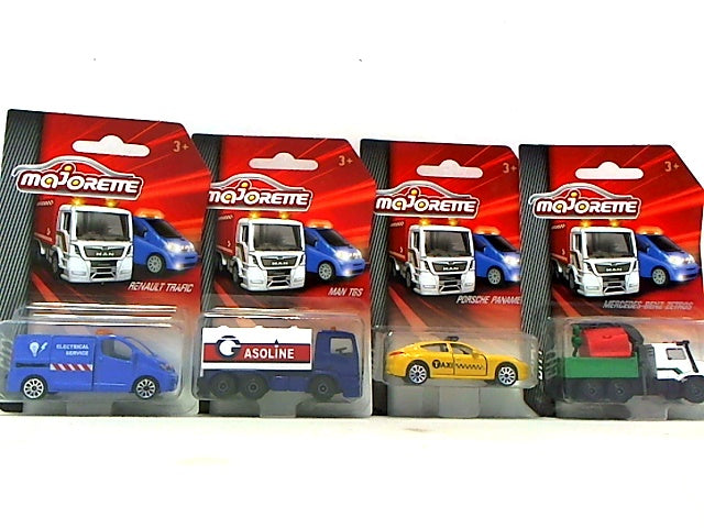 Véhicules urbains majorette 6 types