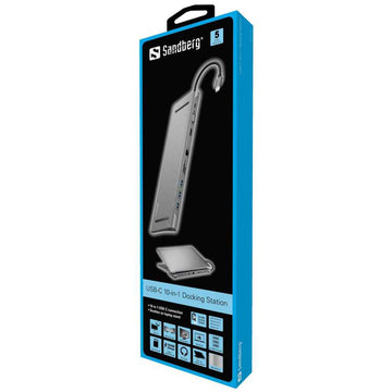 SANDBERG USB-C 10-in-1 Docking Station