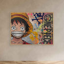 One piece reproduction officielle sur toile de l'œuvre