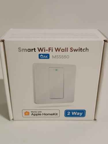 Retour client Ecost Interrupteur d'éclairage intelligent Meross HomeKit, interrupteur mural Wi-Fi 2 voies, nécessite un fil neutre