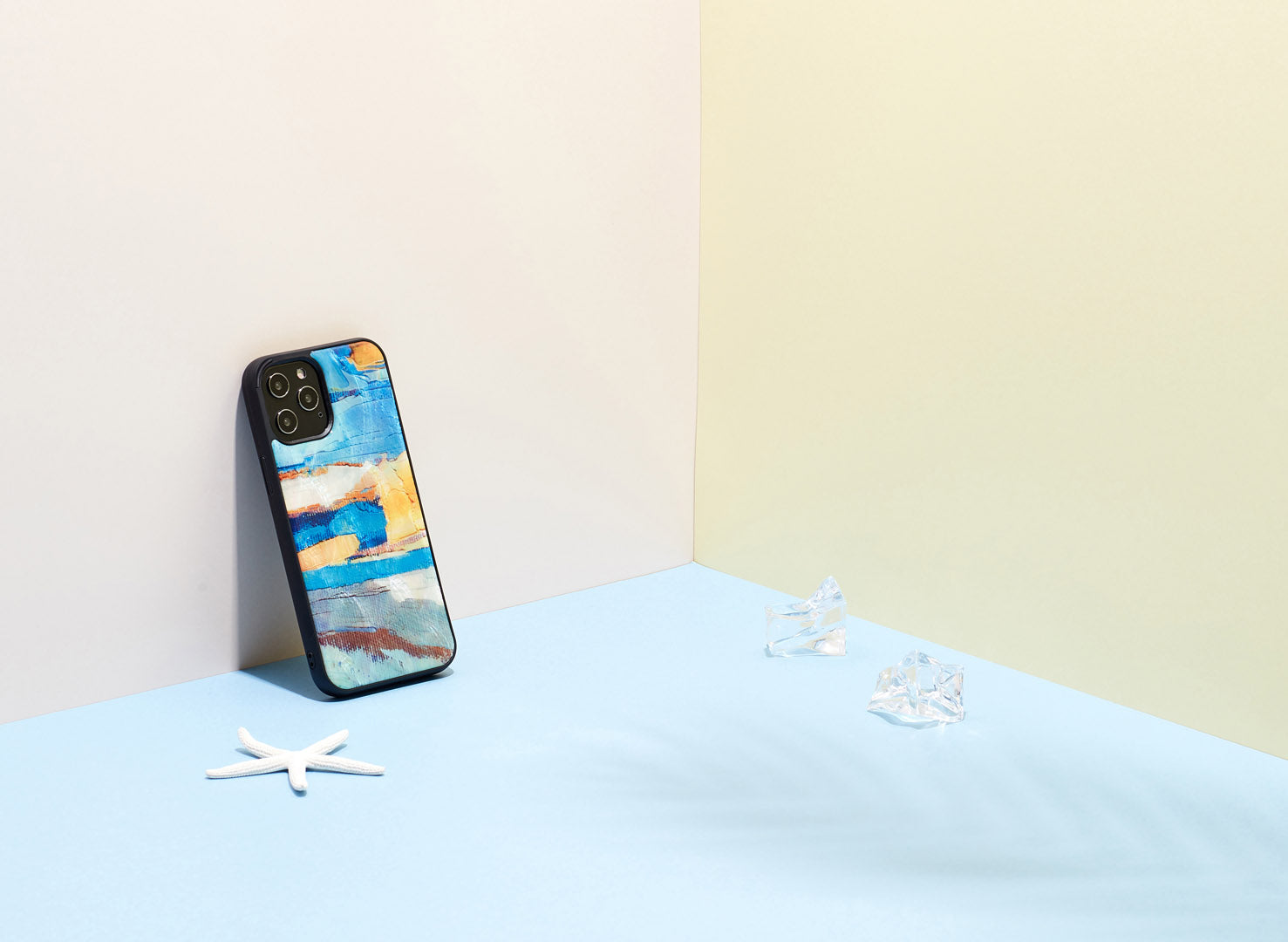 Coque iKins pour Apple iPhone 12 Pro Max bleu ciel