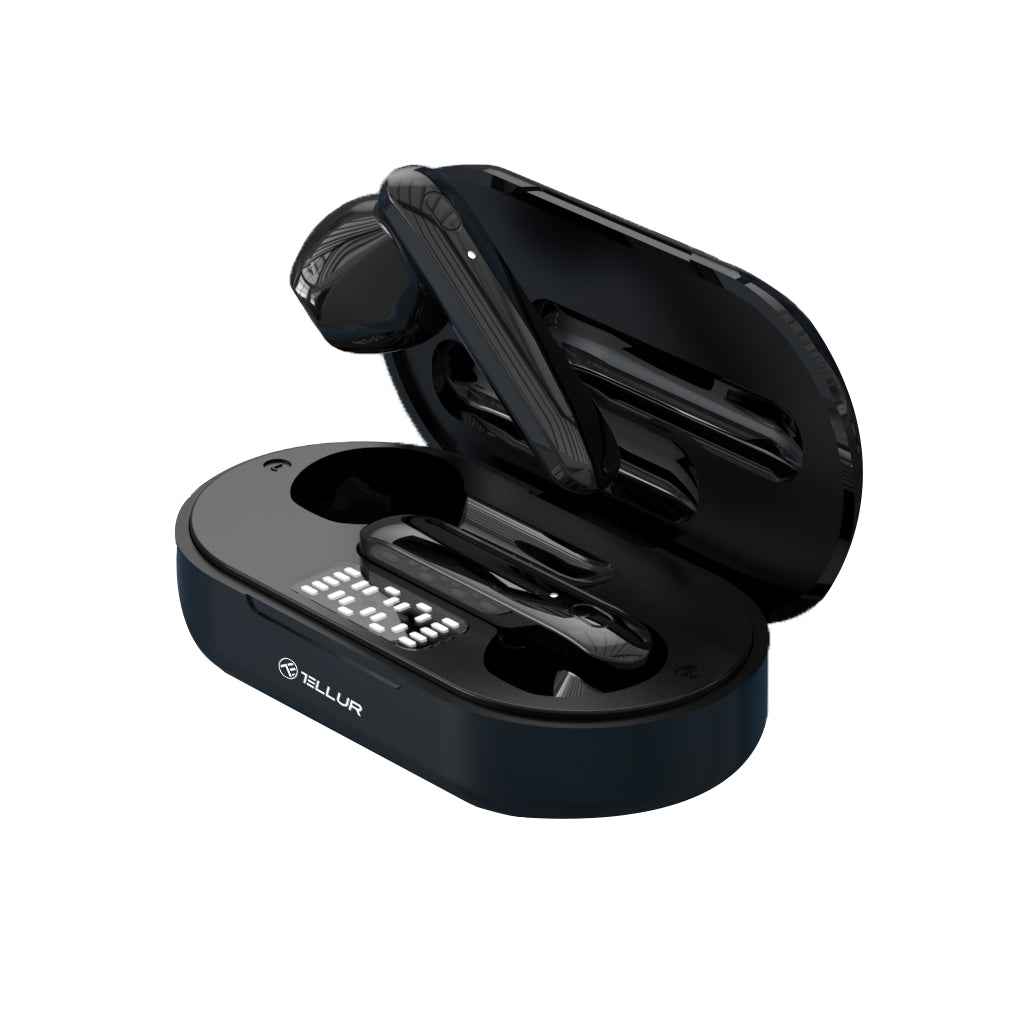 Écouteurs sans fil Tellur Flip True, noirs