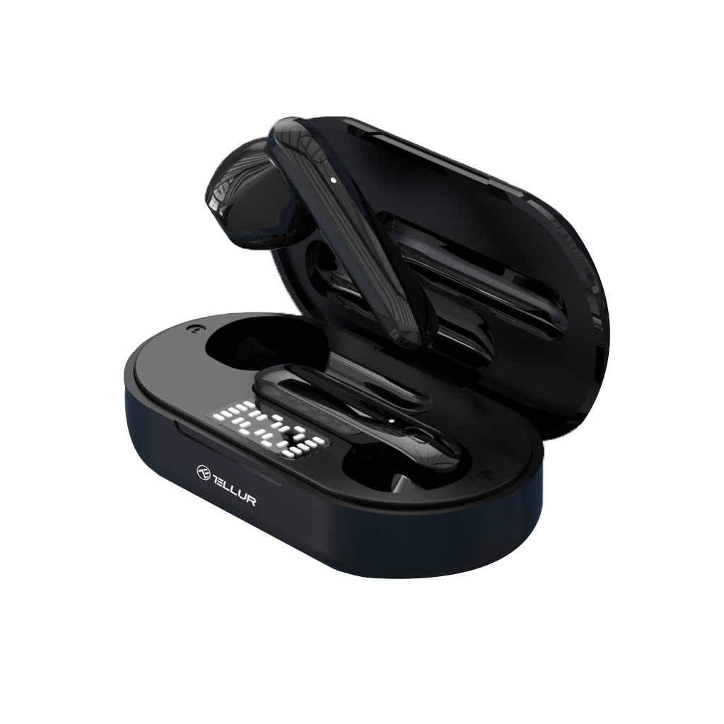 Écouteurs sans fil Tellur Flip True, noirs