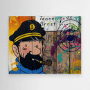 Capitaine Tonnerre  impression sur toile de l'œuvre originale