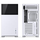 Jonsbo D41 Screen ATX Case, Tempered Glass - white-1