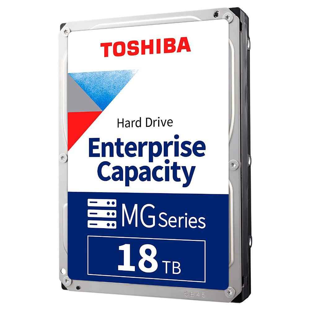 Disque dur interne Toshiba MG09 18 To 7200 tr/min 512 Mo 3,5" Serial ATA III