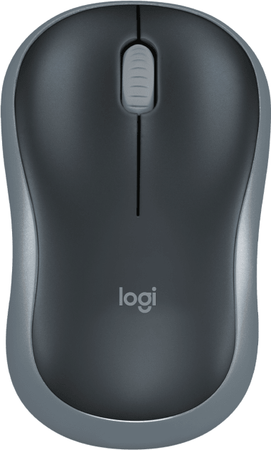LOGITECH M185 Wireless Mouse - SWIFT GREY - EER2