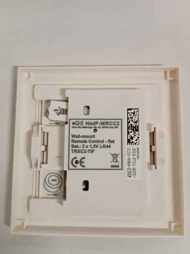 Ecost customer return Homematic IP 155342A0 Smart Home wall switch, flat, extra flat and flexible to