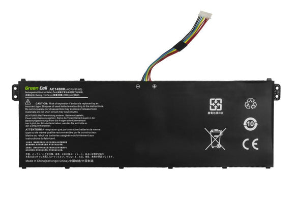 Green Cell AC72 laptop spare part Battery