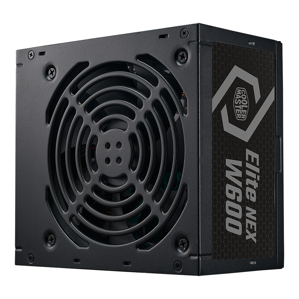 Blocs d'alimentation Cooler Master Elite NEX W600 230 V A/EU, câble, MPW-6001-ACBW-B Rev.EU, « MPW-6001-ACBW-BEU » (timbre vert 2 lei)
