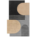 Tapis de salon moderne pure laine FORMAL MULTI-6