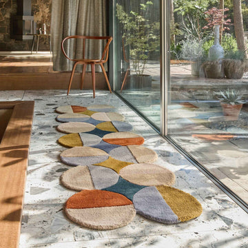 Tapis de couloir en laine CONIC