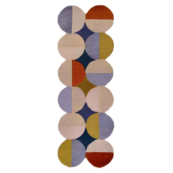 Tapis de couloir en laine CONIC