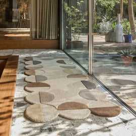 Tapis de couloir en laine SMOOTHY