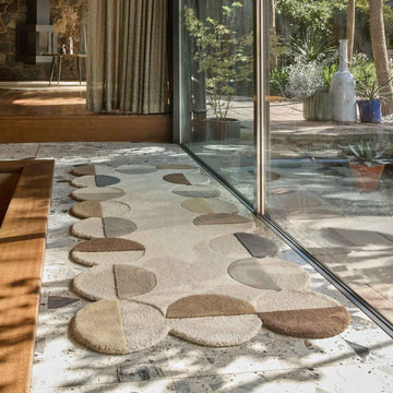 Tapis de couloir en laine SMOOTHY