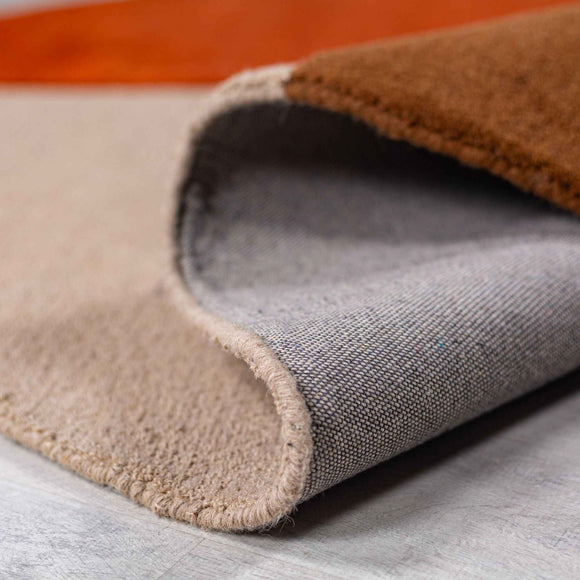 Tapis rond en laine BUTTY