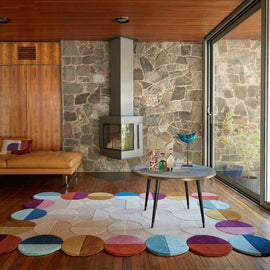 Tapis de salon et chambre en laine SMOOTHY