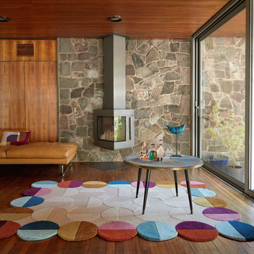 Tapis de salon et chambre en laine SMOOTHY