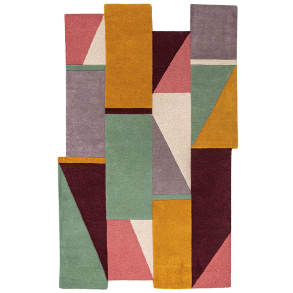 Tapis moderne pure laine SCUFFY