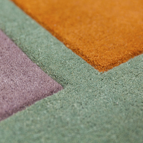 Tapis moderne pure laine SCUFFY