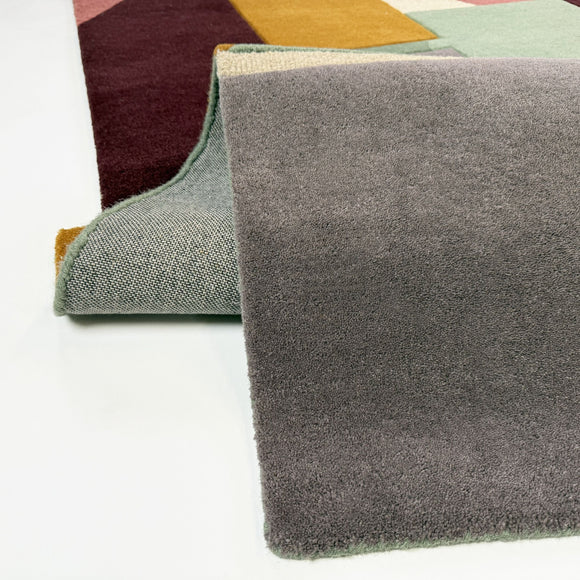 Tapis moderne pure laine SCUFFY