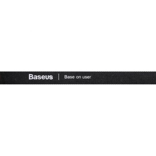 Sangles velcro baseus rainbow circle 3 m noir