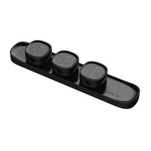 Baseus Cable Clip Peas Black (ACWDJ-01)