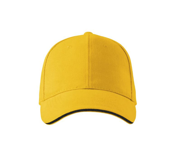 Chapeau sandwich ADLER 6P, jaune