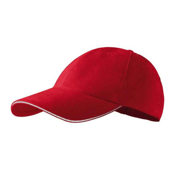 Chapeau sandwich ADLER 6P, rouge