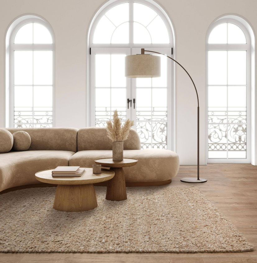 Tapis de salon et chambre pure laine DAREL - 0