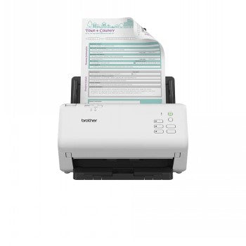 Scanner Desktop BROTHER ADS-4300N, A4, Viteza de scanare duplex: 40ppm/80ipm, Optiuni: , Conectivitate:USB|Retea, Scanare ambele fete:Da, ADF:80coli(timbru verde 4 lei) "ADS4300NTF1" - 0