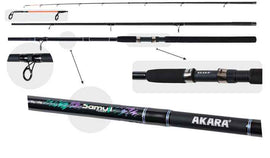 Dugninė Meškerė AKARA Samuji Feeder ASF 3 dalių, Ilgis 3,9 m, Testas 40-80-120 g.