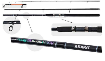 Dugninė Meškerė AKARA Samuji Feeder ASF 3 dalių, Ilgis 3,9 m, Testas 40-80-120 g.
