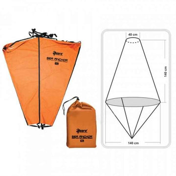 Inkaras - parašiutas laivams AKARA ANC 001-XL, Matmenys 40\140x140