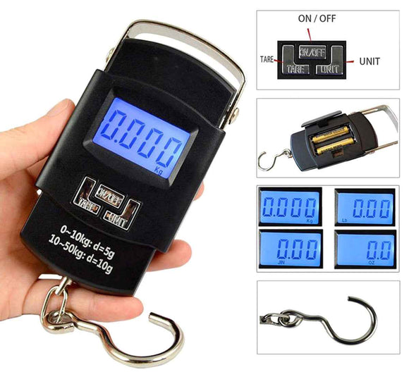 Elektroninės Svarstyklės 50kg AG199B