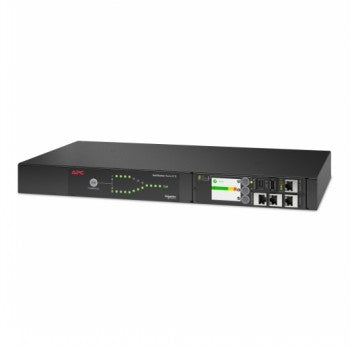 Przełącznik źródeł zasilania AP4423A Rack ATS, 230V, 16A, wejście C20, wyjścia 8x C13, 1x C19
