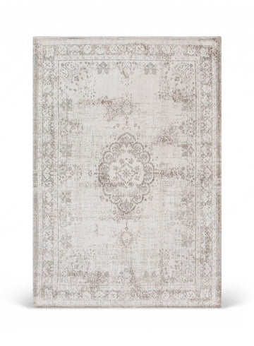 Tapis de salon et chambre tissé plat MEDAILLON